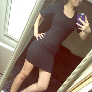 NWT Black Bodycon Dress
